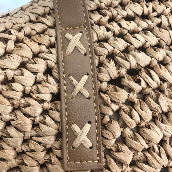 Rattan Summer Beach Shoulder Tote - Picture 4 of 6